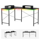 L -Shaped Series RGB Gaming Desk GTZ-410