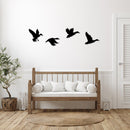 Ducks Metal Wall Art – Wildlife Nature Cabin & Outdoor Home Decor