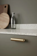 Brushed Bronze "Lucente" Tubular Drawer Pulls