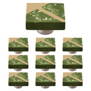 Mascot Hardware Garden Grove 1-1/2 in. Green Cabinet Knob (Pack of 10)