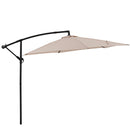 Ainfox 10ft Patio Umbrellas Offset Outdoor Umbrella Cantilever Hanging Umbrellas
