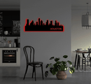 Houston Skyline - Metal Wall Art