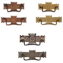Eastlake Style Pull in Brass or Antique Brass