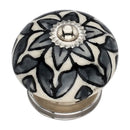 Blossom Fusion 1-4/7 in. Grey Cabinet Knob (Pack of 10)