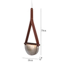 DecorBites™ Handmade Glass Pendant Lamp for Room, Bedside, Model Room, Restaurant