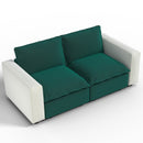 Ainfox Rainbow Module Sofa LoveSeat Colorful Sofa for Living Room