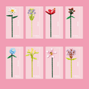 Constructor flower bouquet in a vase F07M9-4(109)