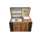 Antique Trunk Interior Decorative Paper Corners & Edging