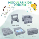 Convertible Kids Modular Couch-Glow Pattern