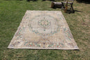 Vintage Handmade Unique Rug  5'5'' X 8'9''