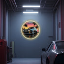 Car wall art lighted, Car light up sign, Car neon light sign - UvCar36