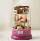 Miniature Wizardi Roombox Kit - Meet at the Corner Dollhouse Kit