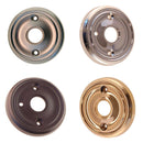Doorknob Rosette with Beveled Detailing