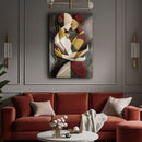 Embrace of Geometry Abstract Wall Art II