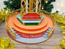 Parachute Tower. Carousel Christmas Village Miniature by Wizardi F07M4-8-W201