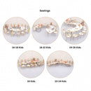 VEGA YAN Gold Kids Table - Full Round