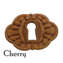 Embossed Keyhole Cover, Scalloped Edges