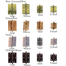 Solid Hinge, Heavy Duty