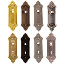 Door Trim Plate with Victorian Detailing