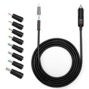 DC12V/24V Car Cigarette Lighter to DC 5.5x2.1mm Connector Adapter