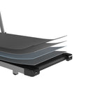 DeerRun A5 Pro Smart 2 in 1 Folding Treadmill Silver
