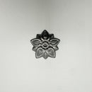 Steel Trunk Rosette: Classic Decorative Ornament for Antique Trunk Restoration