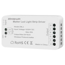 ZML3 Matter Over WiFi LED Strip Light Controller RGBCW - Smart LED Driver Compatible with Alexa, Google Home, and Apple Home App