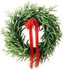 Real Touch Norfolk Pine Winter Wreath