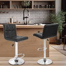 Counter Height Black Bar Stools Set Of 2 For Kitchen