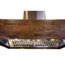 ZLINE 30" Wooden Wall Mount Range Hood Butcher Block, 681W-30