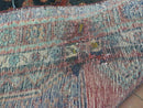 4' X 9' Antique Handmade Turkish Tribal Oriental Geometric Wool Rug