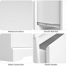 White Six Drawer Dresser For Bedroom Storage Solutions