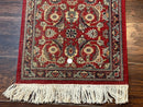 Small Pak Persian Handmade Wool Rug 1.7 x 2, Red