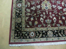 4' X 6' Handmade Finely Knotted Indian Agra Pattern Wool Rug Nice