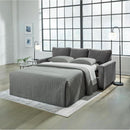 Queen Memory Foam Convertible Sofa Sleeper Charcoal