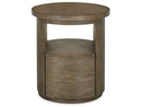Bosley - Round End Table - Porpoise