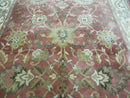 6' X 9' Vintage Handmade Indian Floral Oriental Wool Rug Veg Dyes Nice