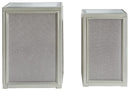 Traleena - Nesting End Tables (Set of 2) - Silver Finish