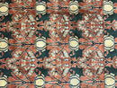 Indo Persian Bidjar Rug 8x10, Red and Black, Handmade Vintage Wool Carpet