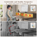 Ash Gray 60.4Inch Computer Desk Multifunctional Storage