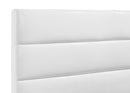 Felicity 53-inch Upholstered California King Bed White