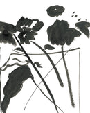 Ink Vase of Flowers