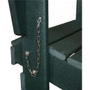 Folding Adirondack Chair, Relaxing Stackable Arm Rest Ergonomic HDPE All-Weather Adirondack Chair