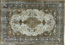 3' X 5' Fine Handmade Chinese Silk Rug Deer Birds Hand Knotted One Of A Kind