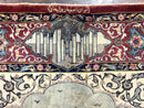 Persian Isfahan Pictorial Rug 3.6 x 5.7, Very Fine 400 KPSI, Historical Buildings, Signed By Masterweaver, Handmade