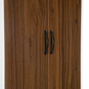 Full Size Murphy Bed Wall Bed with Closet ,Drawers and Table,White
