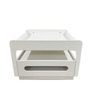 3 in 1 deformed Coffee Tables with Storage Cabinet for Living Room, Coffee Table with  for Dining Room