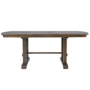 6-Piece Dining Table Set, 60inch to 78inch Extendable Wood Dining Table with Removable Leaf, Kitchen Table Set with 4 Upholstered Side Chair and Bench, Dining Table Set for 6 (Brown)