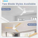 42 Inch Ceiling Fan With Dimmable LED Light And Remote