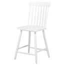 Andrews Windsor Counter Height Dining Side Chair White (Set of 2)